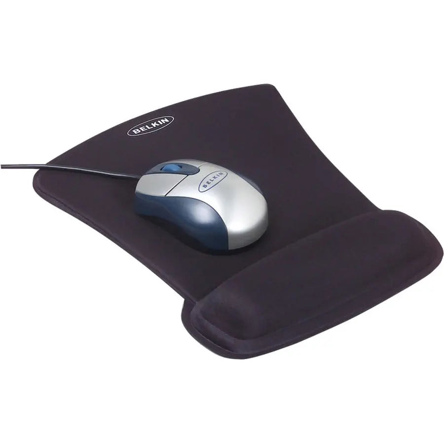 BELKIN Belkin WaveRest Gel Mouse Pad (Black), 1 Pack - Black - F8E262-BLK