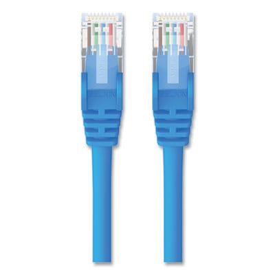 BELKIN Network Cable CAT5e Snagless Patch Cable, 3 ft, Blue - A3L791-03-BLU-S