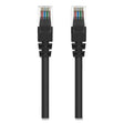 BELKIN Network Cable CAT6 UTP Computer Patch Cable, 10 ft, Black - A3L980-10-BLK-S