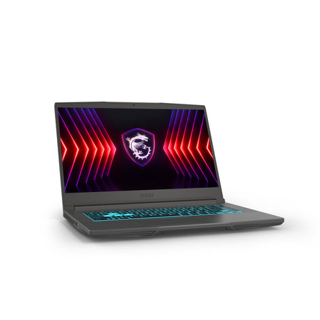 MSI Thin 15 B13VE-3047US Intel® Core™ i7 i7-13620H Laptop 39.6 cm (15.6") Full HD 16 GB DDR4-SDRAM 1 TB SSD NVIDIA GeForce RTX 4050 Wi-Fi 6E (802.11ax) Windows 11 Home Black - THIN15133047 MSI
