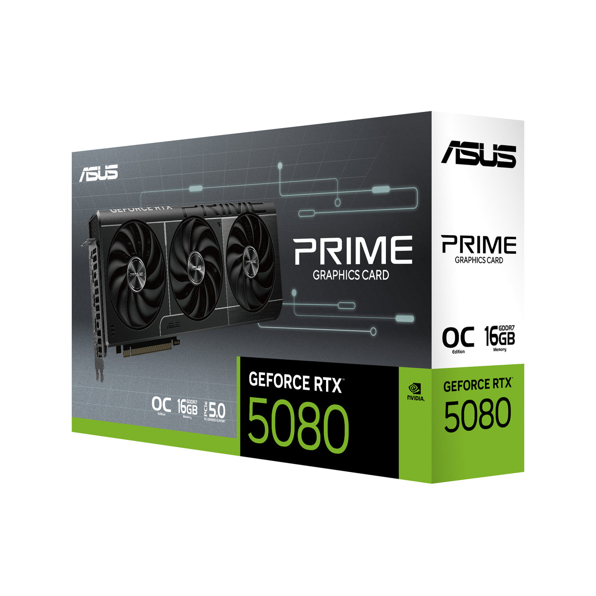 ASUS Prime -RTX5080-O16G NVIDIA GeForce RTX 5080 16 GB GDDR7 - PRIME-RTX5080-O16G