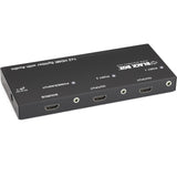 BLACK BOX Black Box 1 x 2 HDMI Splitter with Audio - Audio Line In - Audio Line Out - 1 x HDMI In - 2 x HDMI Out - AVSP-HDMI1X2