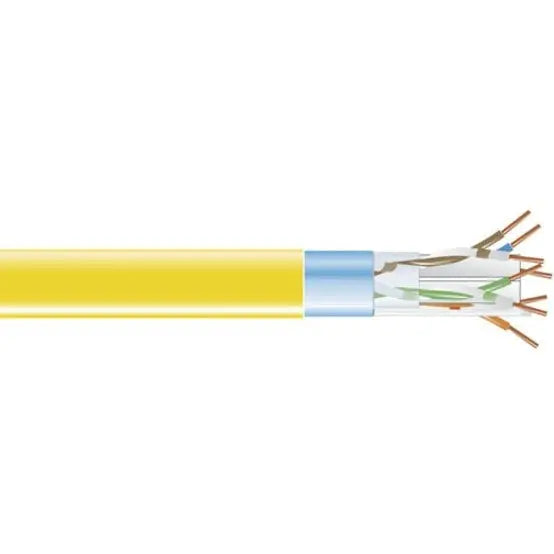 BLACK BOX Black Box Cat.6 STP Cable - Bare Wire - Bare Wire - 1000ft - Yellow - EVNSL0604A-1000