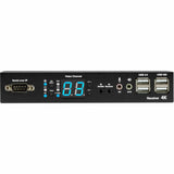 BLACK BOX Black Box MediaCento IPX 4K Receiver - HDMI, USB, Serial, IR, Audio - 1 Computer(s) - 1 Remote User(s) - 328.08 ft Range - 4K - 4096 x 2160 Maximum Video Resolution - 1 x Network (RJ-45) - 4 x USB - 1 - VX-HDMI-4KIP-RX