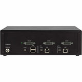 BLACK BOX Black Box Secure KVM Switch - DVI-I - 2 Computer(s) - 1 Local User(s) - 2560 x 1600 - 4 x USB - 3 x DVI - Desktop - TAA Compliant