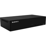 BLACK BOX Black Box Secure KVM Switch - FlexPort HDMI/DisplayPort - 2 Computer(s) - 3840 x 2160 - 6 x USBHDMIDisplayPort - TAA Compliant