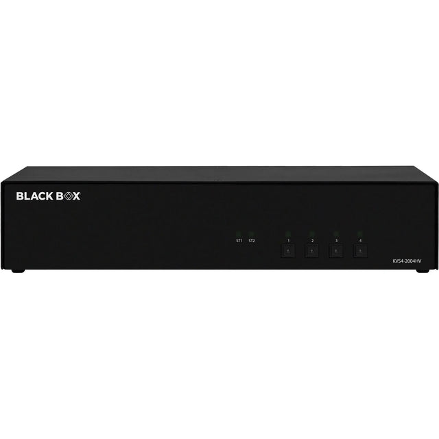 BLACK BOX Black Box Secure KVM Switch - FlexPort HDMI/DisplayPort - 2 Computer(s) - 3840 x 2160 - 6 x USBHDMIDisplayPort - TAA Compliant