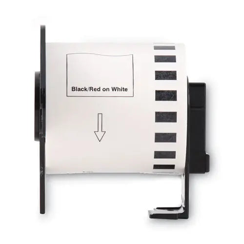 BROTHER BROTHER Continuous Paper Label Tape, 2.4" x 50 ft, Black/White - DK2251