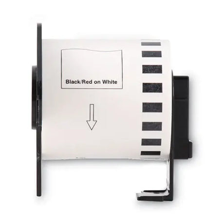 BROTHER BROTHER Continuous Paper Label Tape, 2.4" x 50 ft, Black/White - DK2251