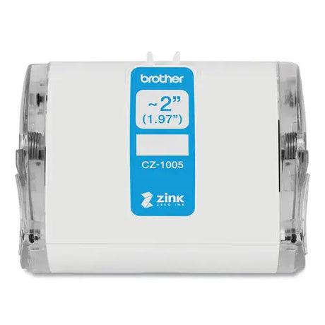 BROTHER BROTHER CZ Roll Cassette, 1.97" x 16.4 ft, White - CZ1005