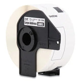BROTHER BROTHER Die-Cut Address Labels, 1.4 x 3.5, White, 400 Labels/Roll, 3 Rolls/Pack - DK12083PK