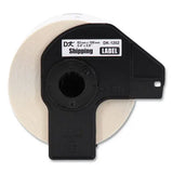 BROTHER BROTHER Die-Cut Shipping Labels, 2.4 x 3.9, White, 300 Labels/Roll, 24 Rolls/Pack - DK120224PK
