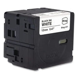 BROTHER BROTHER Genuine P-Touch BTAG Label Tapes, 0.47" x 13.1 ft, Black on White - BTAG231