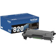 BROTHER Brother Genuine TN820 Mono Laser Black Toner Cartridge - Laser - Standard Yield - 3000 Pages - Black - 1 Each - TN820