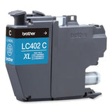 BROTHER BROTHER  High-Yield Ink, 1,500 Page-Yield, Cyan - LC402XLCS