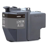 BROTHER BROTHER  High-Yield Ink, 3,000 Page-Yield, Black - LC402XLBKS