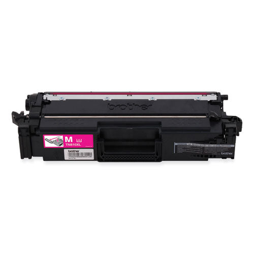 BROTHER BROTHER  High-Yield Toner, 9,000 Page-Yield, Magenta - TN810XLM