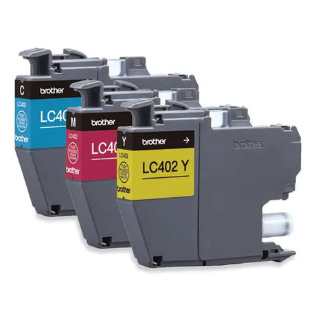 BROTHER BROTHER  Ink, 550 Page-Yield, Cyan/Magenta/Yellow, 3/Pack - LC4023PKS