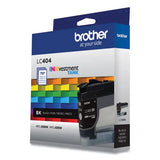BROTHER BROTHER  INKvestment Ink, 750 Page-Yield, Black - LC404BKS