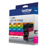 BROTHER BROTHER  INKvestment Ink, 750 Page-Yield, Magenta - LC404MS