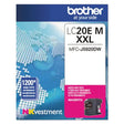 BROTHER BROTHER  INKvestment Super High-Yield Ink, 1,200 Page-Yield, Magenta - LC20EM