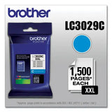 BROTHER BROTHER  INKvestment Super High-Yield Ink, 1,500 Page-Yield, Cyan - LC3029C