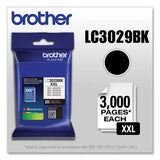BROTHER BROTHER  INKvestment Super High-Yield Ink, 3,000 Page-Yield, Black - LC3029BK