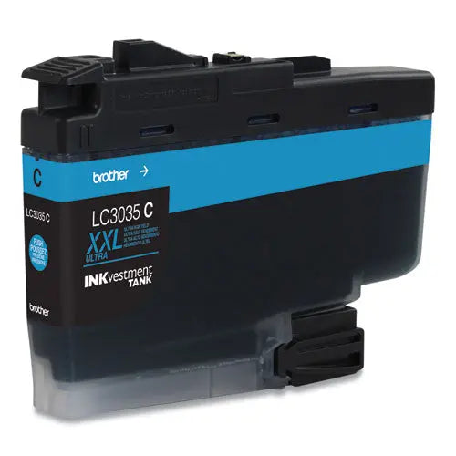 BROTHER BROTHER  INKvestment Ultra High-Yield Ink, 5,000 Page-Yield, Cyan - LC3035C