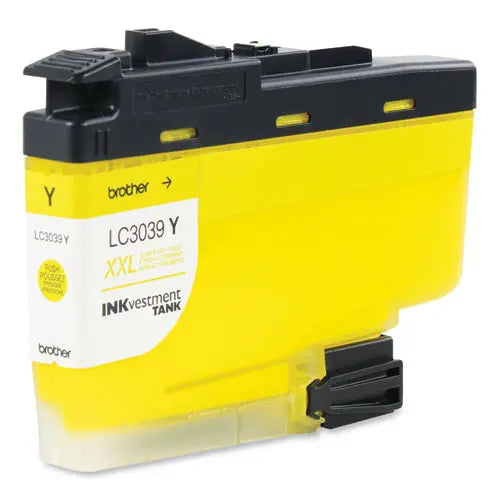 BROTHER BROTHER  INKvestment Ultra High-Yield Ink, 5,000 Page-Yield, Yellow - LC3039Y