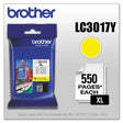BROTHER BROTHER  Innobella High-Yield Ink, 550 Page-Yield, Yellow - LC3017Y