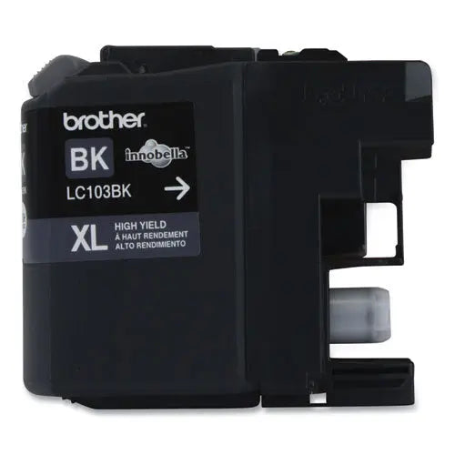 BROTHER BROTHER  Innobella High-Yield Ink, 600 Page-Yield, Black - LC103BK