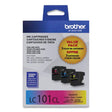 BROTHER BROTHER  Innobella Ink, 300 Page-Yield, Cyan/Magenta/Yellow - LC1013PKS