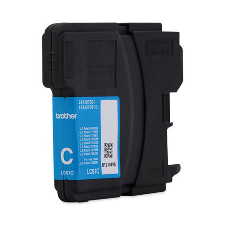 BROTHER BROTHER  Innobella Ink, 325 Page-Yield, Cyan - LC61C