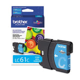 BROTHER BROTHER  Innobella Ink, 325 Page-Yield, Cyan - LC61C