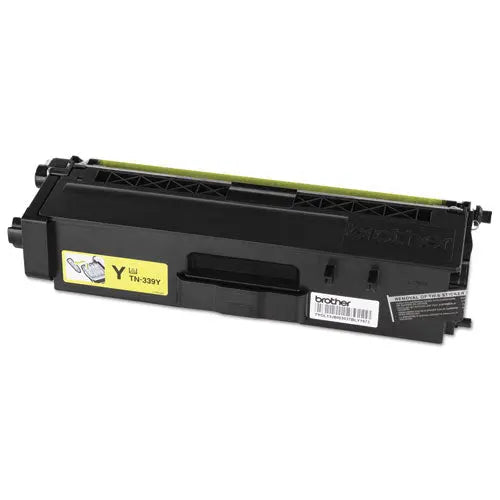 BROTHER BROTHER  Super High-Yield Toner, 6,000 Page-Yield, Yellow - TN339Y
