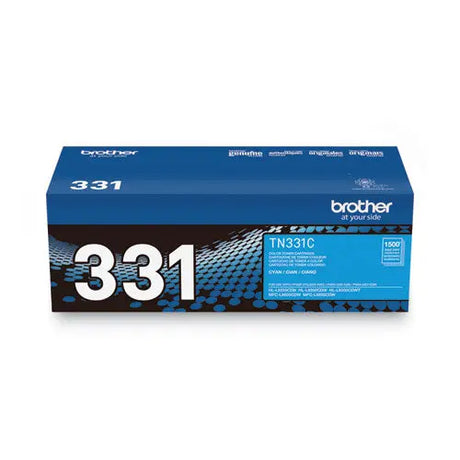 BROTHER BROTHER  Toner, 1,500 Page-Yield, Cyan - TN331C