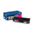 BROTHER BROTHER  Toner, 1,500 Page-Yield, Magenta - TN331M