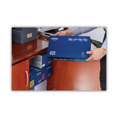 BROTHER BROTHER  Toner, 1,800 Page-Yield, Cyan - TN431C