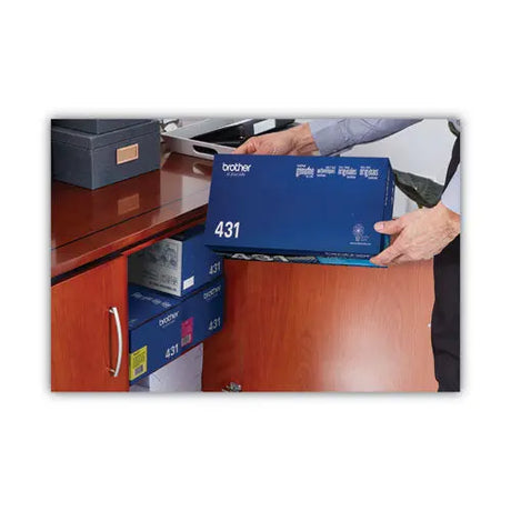 BROTHER BROTHER  Toner, 1,800 Page-Yield, Cyan - TN431C