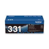 BROTHER BROTHER  Toner, 2,500 Page-Yield, Black - TN331BK