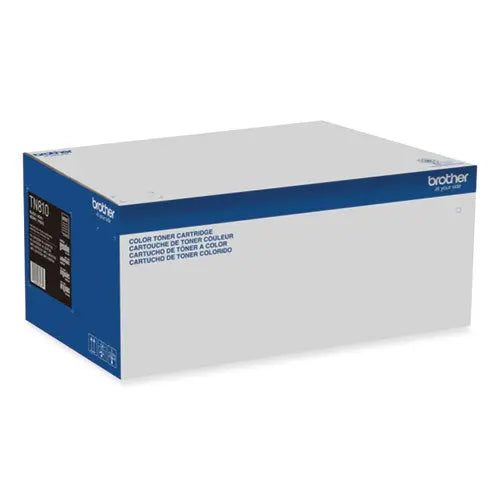 BROTHER BROTHER  Toner, 9,000 Page-Yield, Black - TN810BK