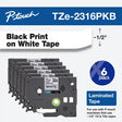 BROTHER Brother TZE2316PKB label-making tape Black on white TZ/TZe - TZE2316PKB