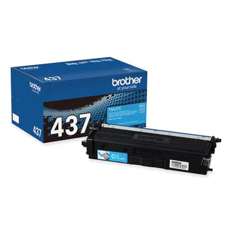 BROTHER BROTHER  Ultra High-Yield Toner, 8,000 Page-Yield, Cyan - TN437C