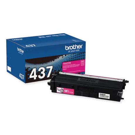 BROTHER BROTHER  Ultra High-Yield Toner, 8,000 Page-Yield, Magenta - TN437M