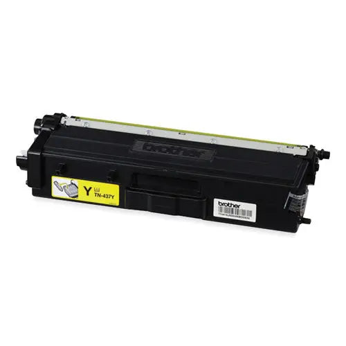 BROTHER BROTHER  Ultra High-Yield Toner, 8,000 Page-Yield, Yellow - TN437Y
