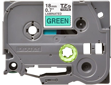 BROTHER Paper/Labels/Transparencies/Pl Brother TZE741G label-making tape Black on green TZe - TZE741G