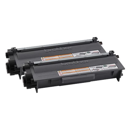 BROTHER Printer Consumables Brother High Yield Black Toner Cartridge Dual Pack (2 x 8,000 Yield) - TN7502PK