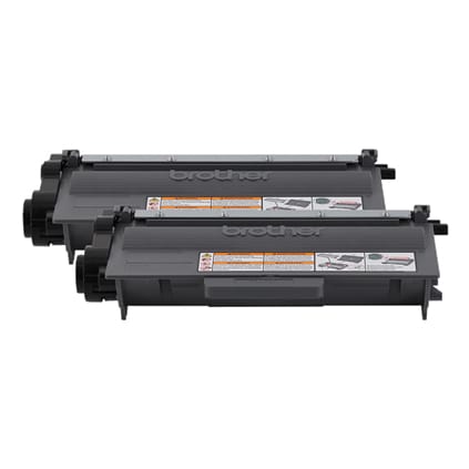 BROTHER Printer Consumables Brother High Yield Black Toner Cartridge Dual Pack (2 x 8,000 Yield) - TN7502PK