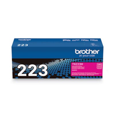 BROTHER Printer Consumables TN223M Toner, 1,300 Page-Yield, Magenta - TN223M