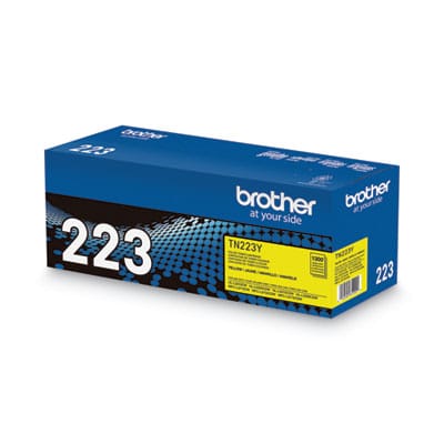 BROTHER Printer Consumables TN223Y Toner, 1,300 Page-Yield, Yellow - TN223Y